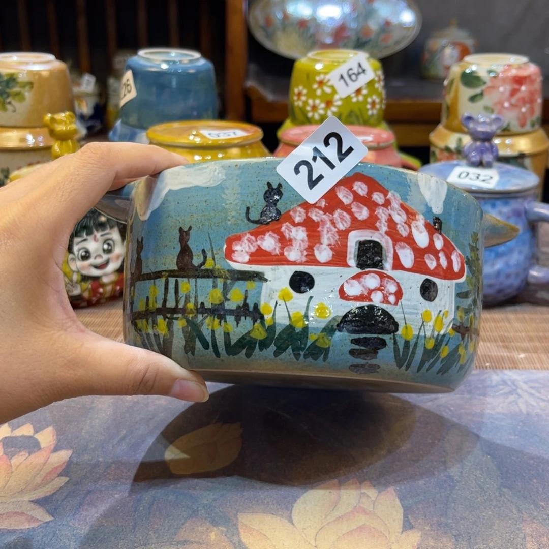 瓷片阿*景德镇手工制作