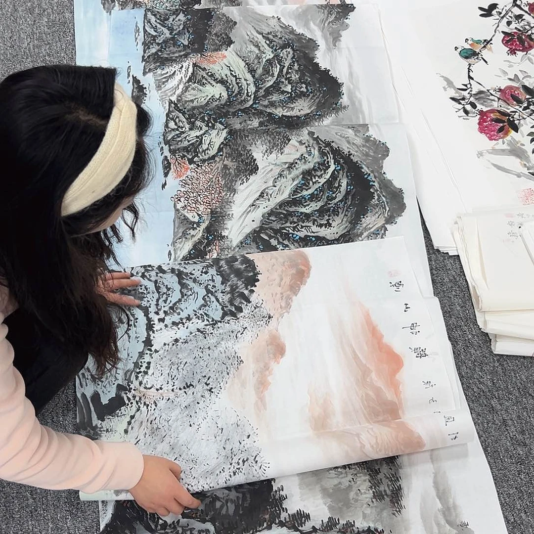 国画纯手绘字画作品欣赏