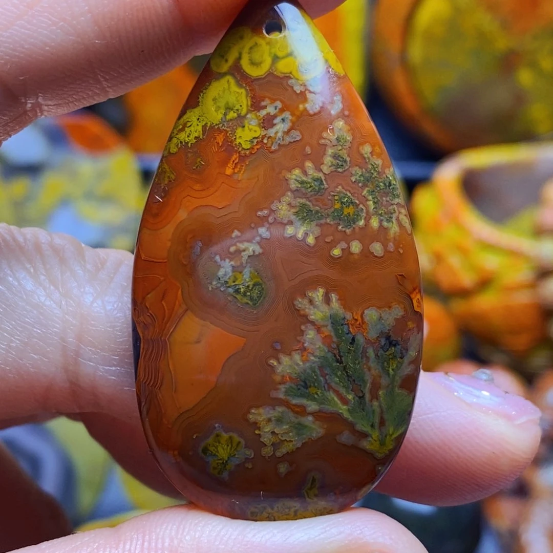 玛瑙/玉髓手把未镶嵌