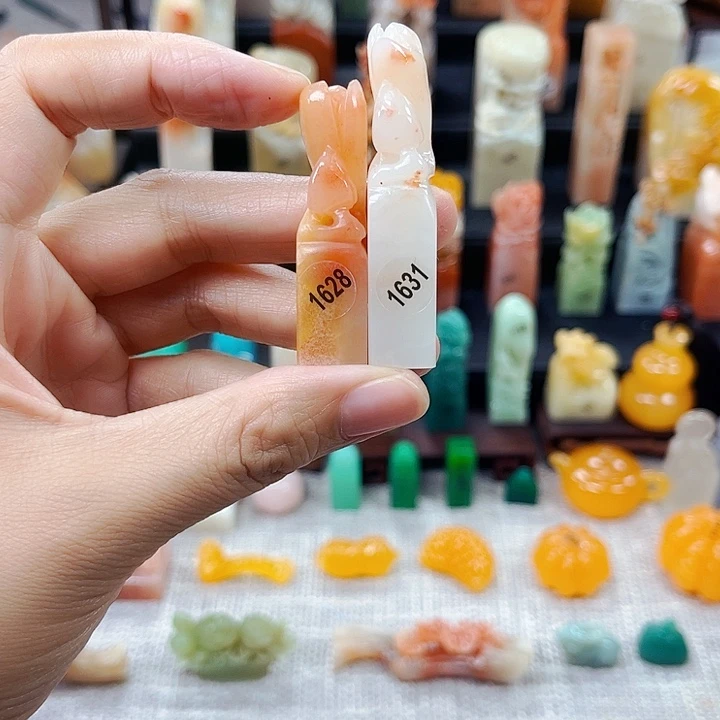 寿山石印石麦**夫1631包邮包刻