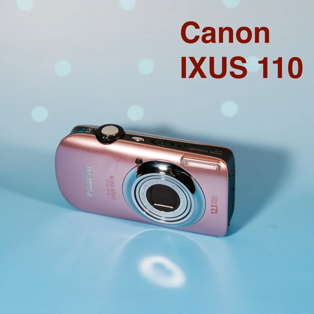 95新 Canon/佳能 ixus110is/1210W像素4X 网红氛围感冷白皮CCD