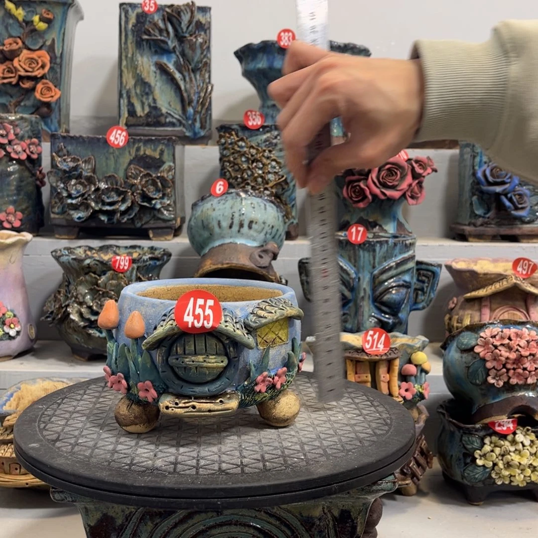 陶瓷455 号微瑕福利，陶然花器厂家直销