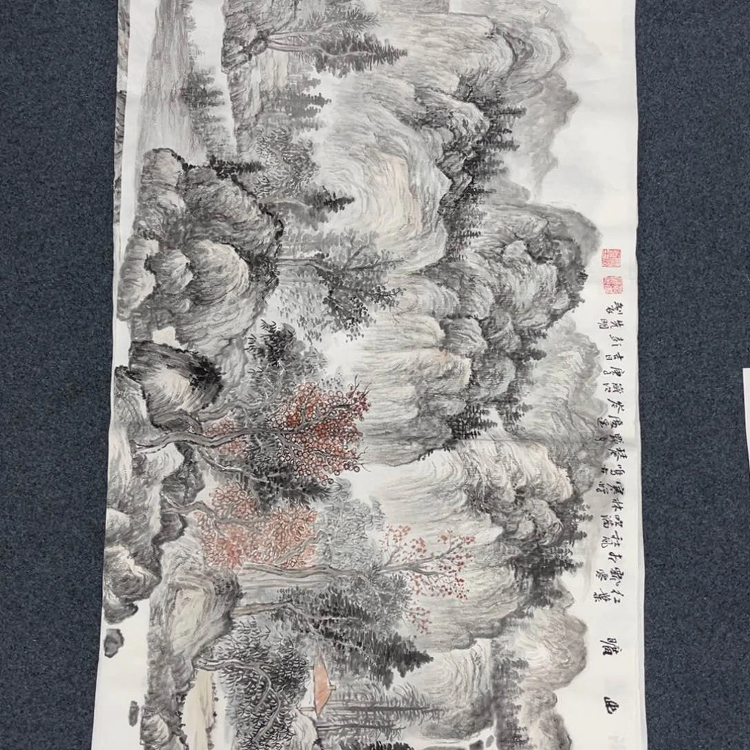 国画手绘画作品和绘画