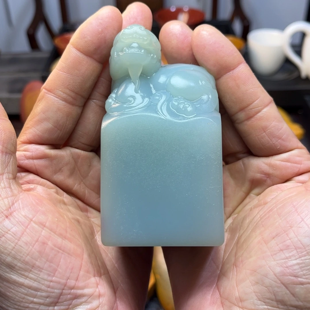 木***头石英质玉未镶嵌黄蜡石吊坠