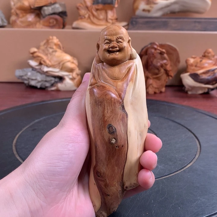 柏木（崖柏）根雕摆件