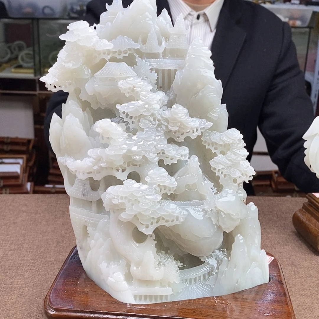 和田玉挂件未镶嵌