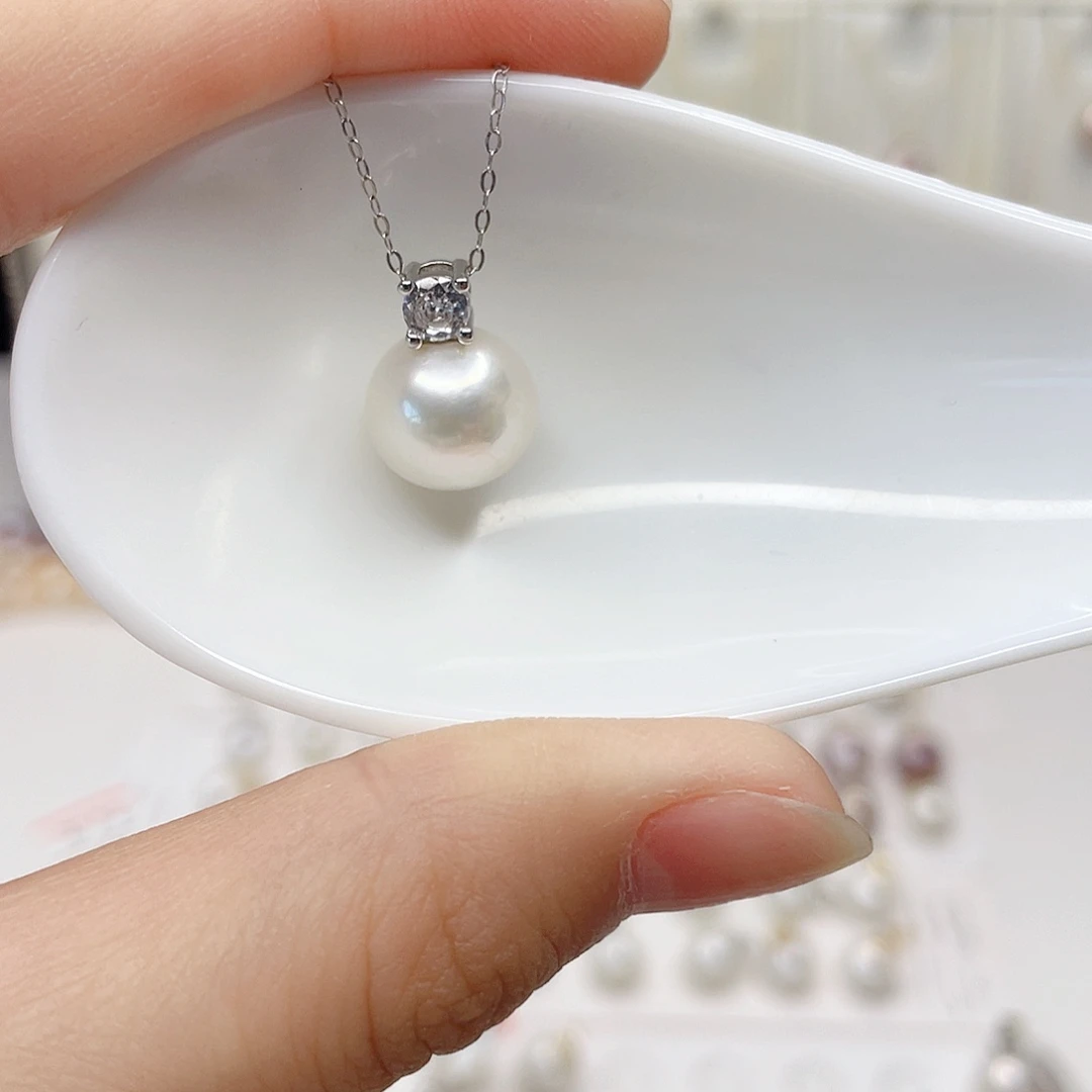 合金吊坠(赠链)淡水珍珠