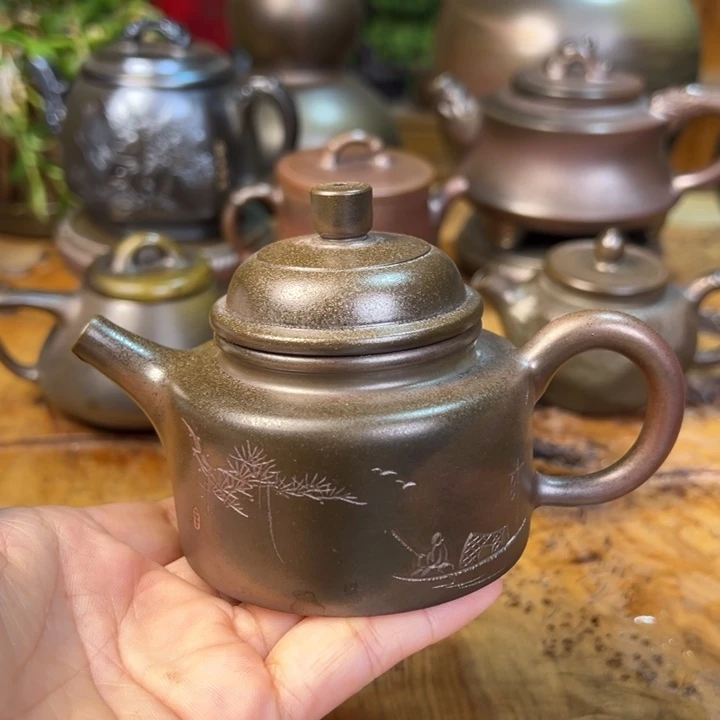 纯柴烧坭兴陶120cc