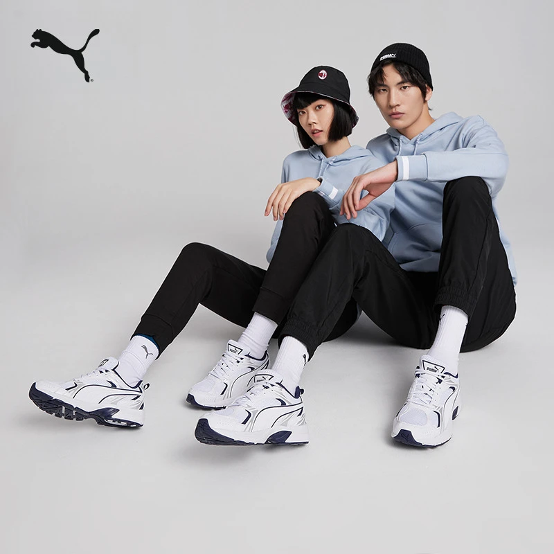 PUMA彪马官方 新款男女同款情侣复古低帮休闲鞋 MILENIO 390002