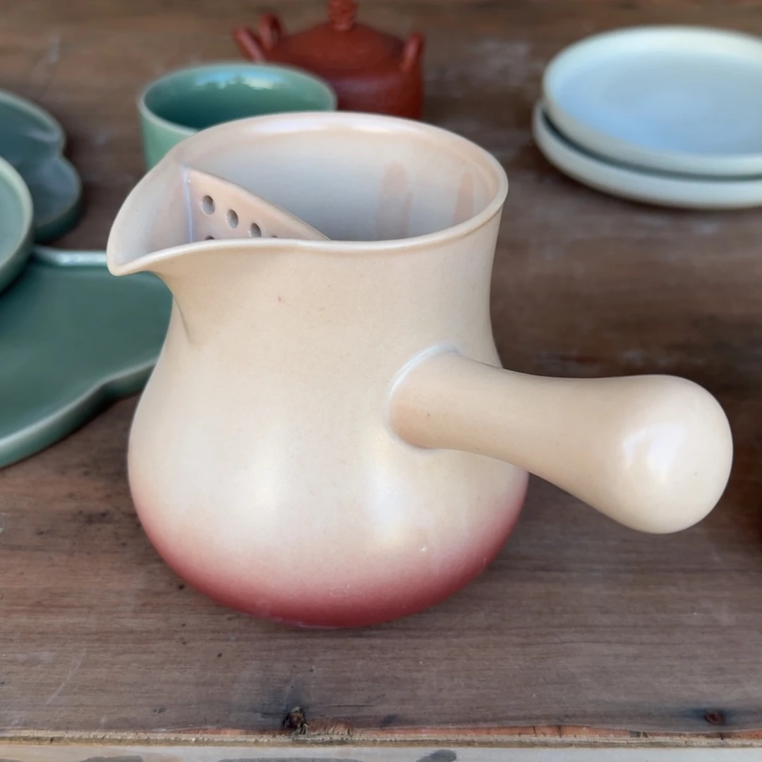 紫泥陶瓷茶具微瑕介意勿拍