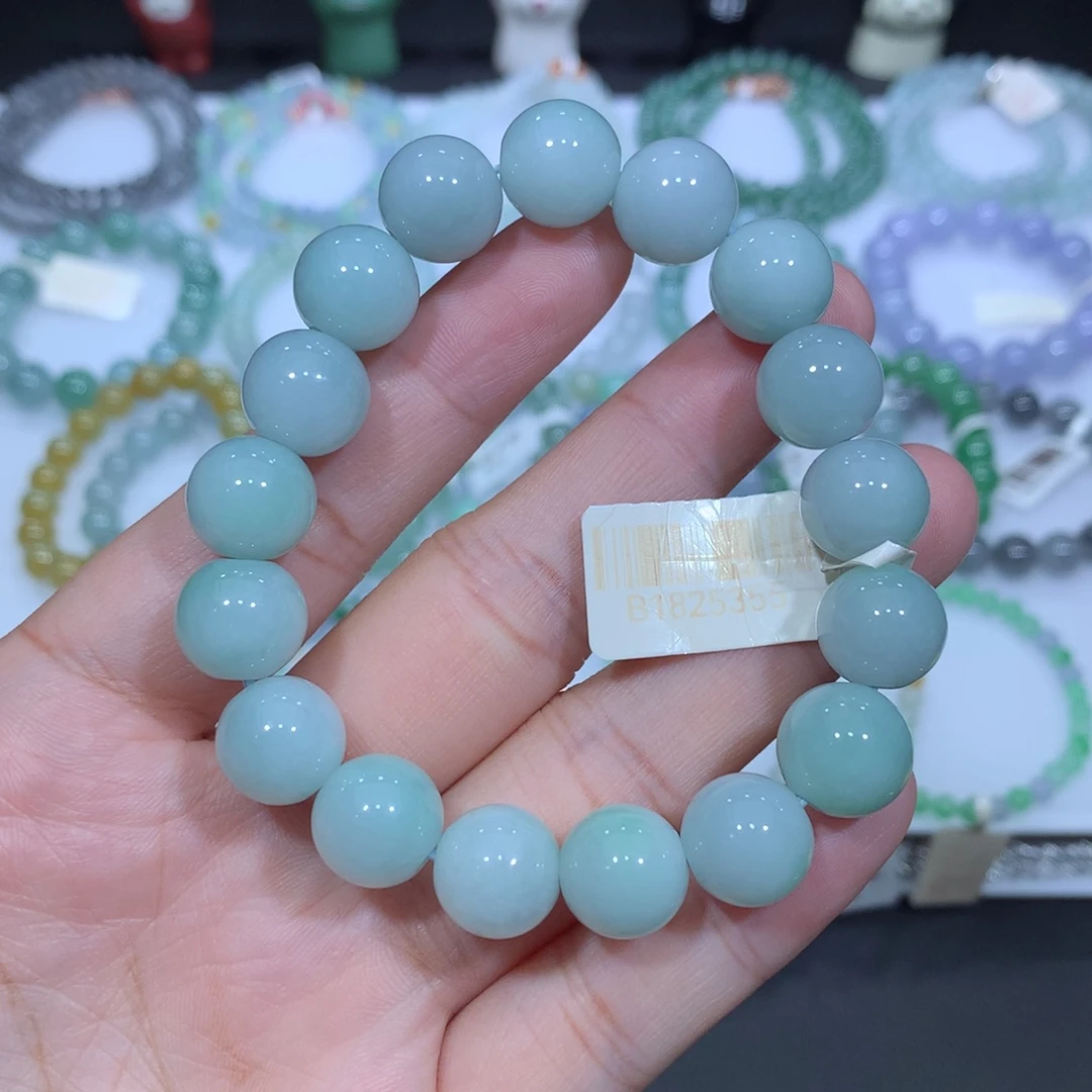 未镶嵌手串翡翠天然