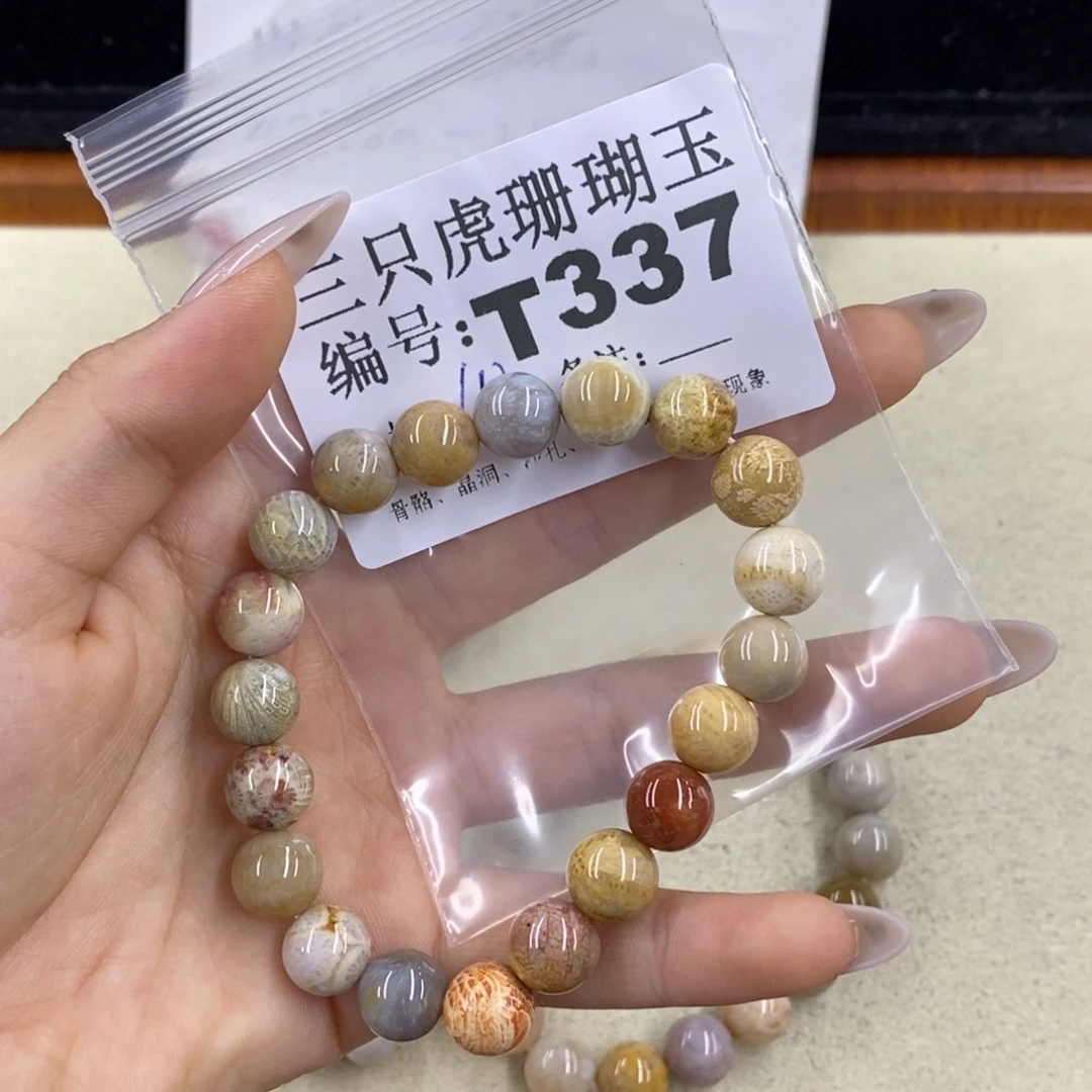 硅化珊瑚（珊瑚玉）q未镶嵌?****