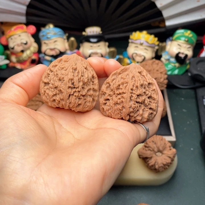 吊坠文玩核桃41尺三角