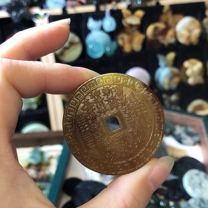 岫玉未镶嵌岫玉岫玉挂件