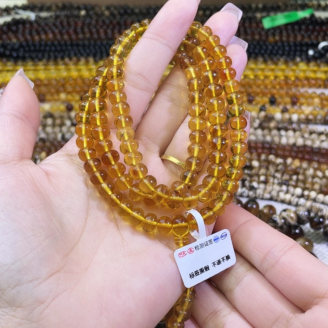 琥珀未镶嵌裸石7+