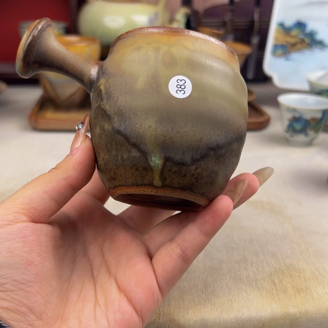 杯纯手工柴烧主人杯