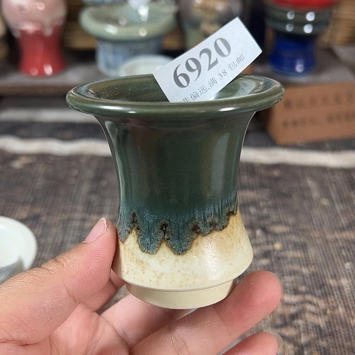 口5 手工花盆满30包邮