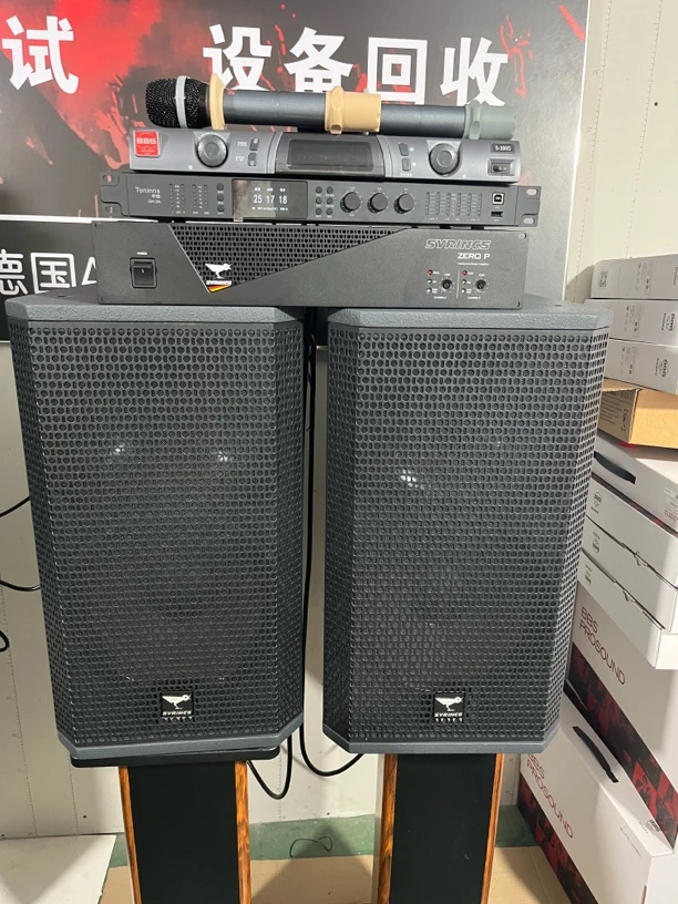 未拆封  德国小鸟12寸套装+音创点歌机，送机柜支架电源，不包邮