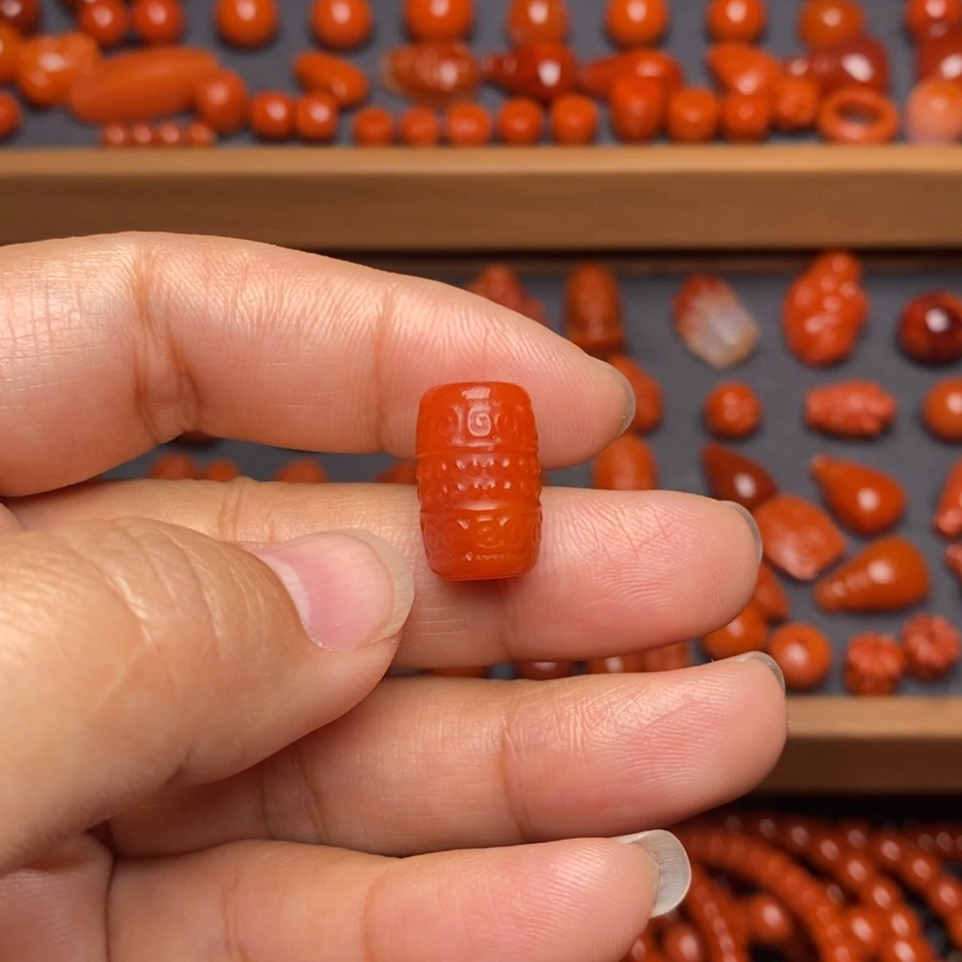 南红玛瑙配饰未镶嵌配饰卡16.*11