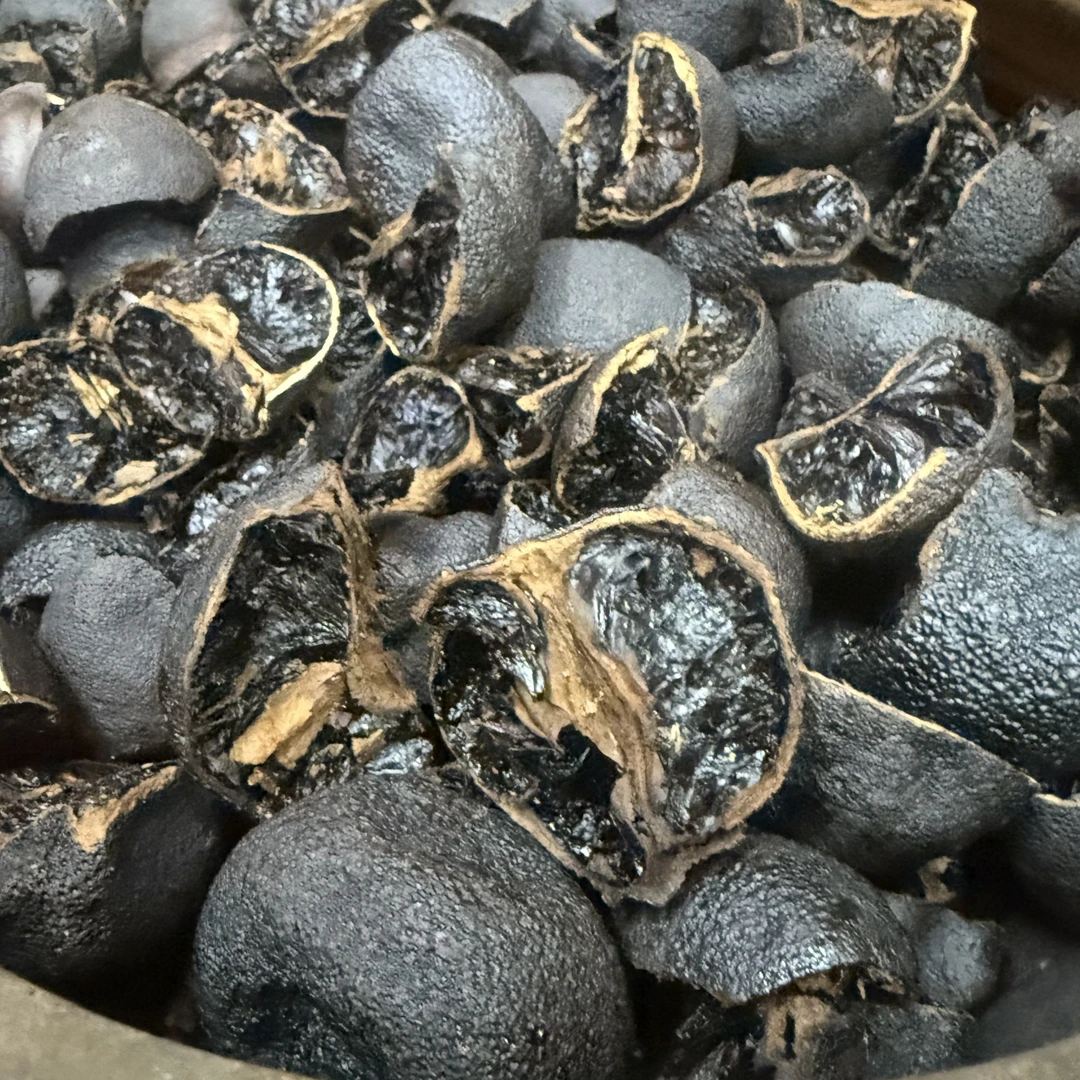 【阿权专享】 茶22陈化 瓮底果 陈皮果 拍一发六到手1500g 罐装
