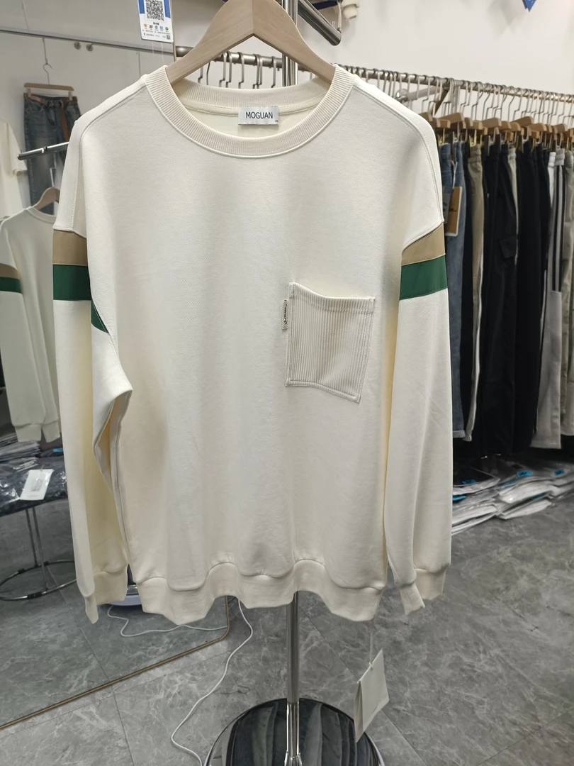 春款拼接百搭卫衣