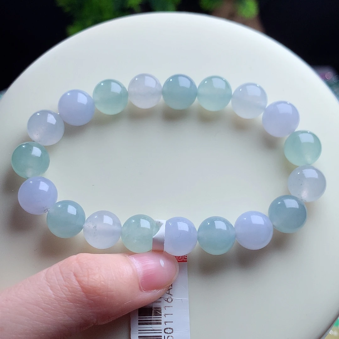 翡翠未镶嵌手串卡10