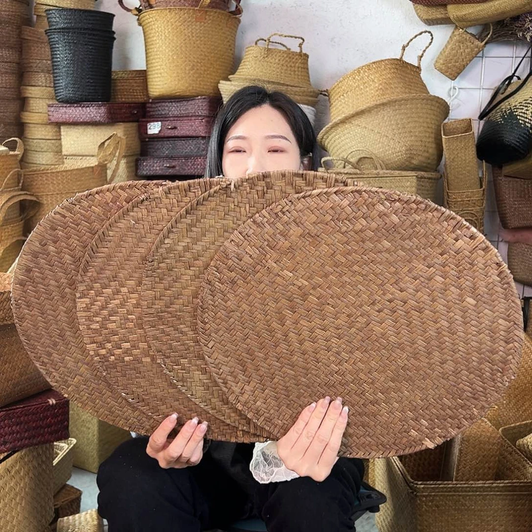 草编草编包/草编收纳盒微瑕疵