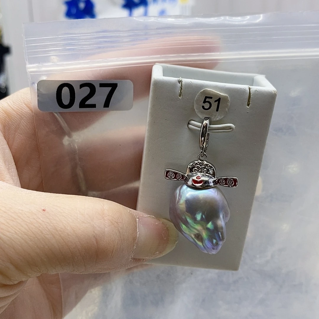 颈饰合金淡水珍珠