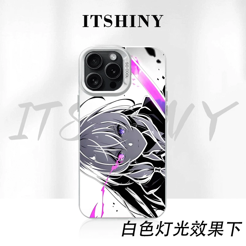 伊蕾娜手机壳彩银适用于苹果华为荣耀小米VIVOPPO一加39