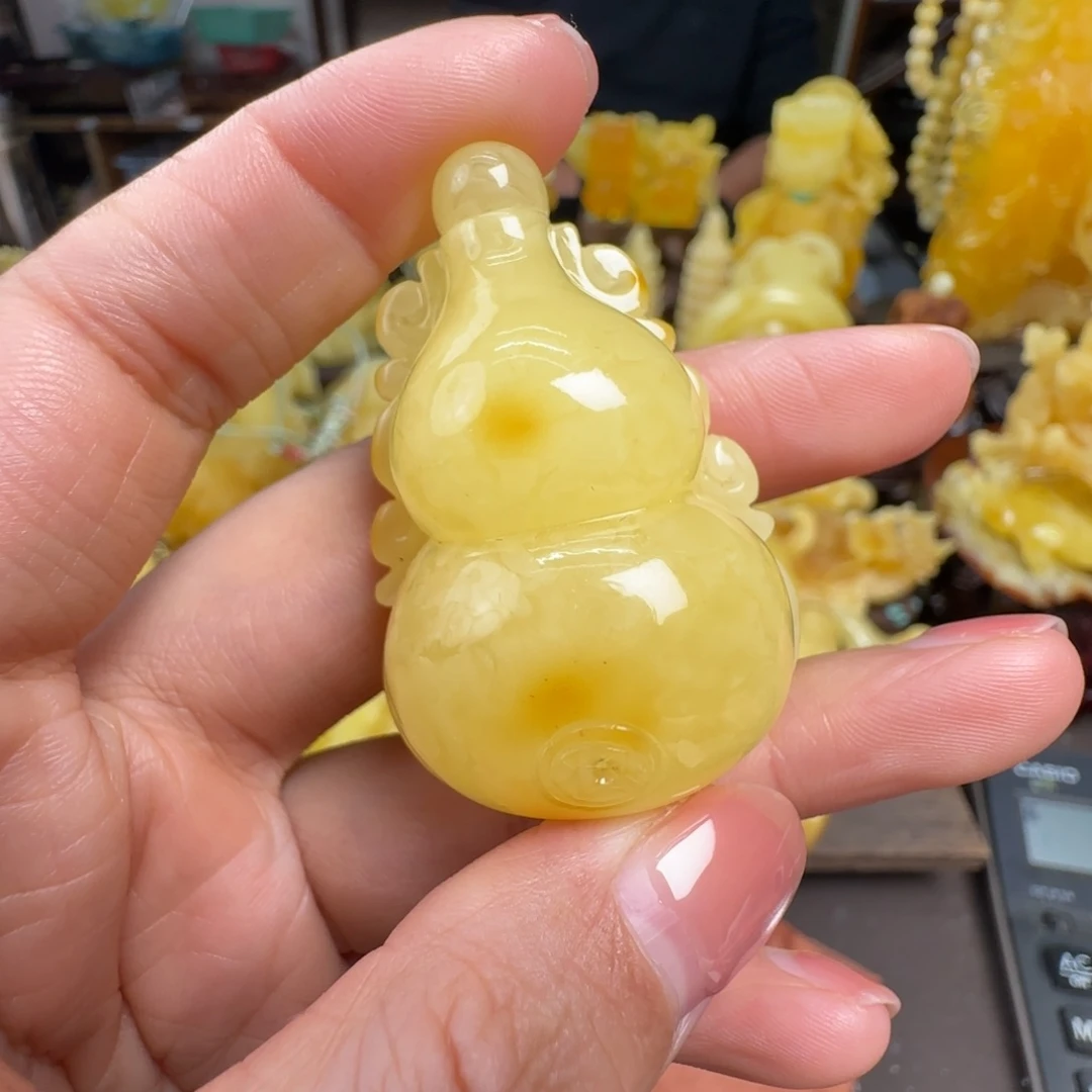 蜜蜡未镶嵌珠宝奇石微瑕