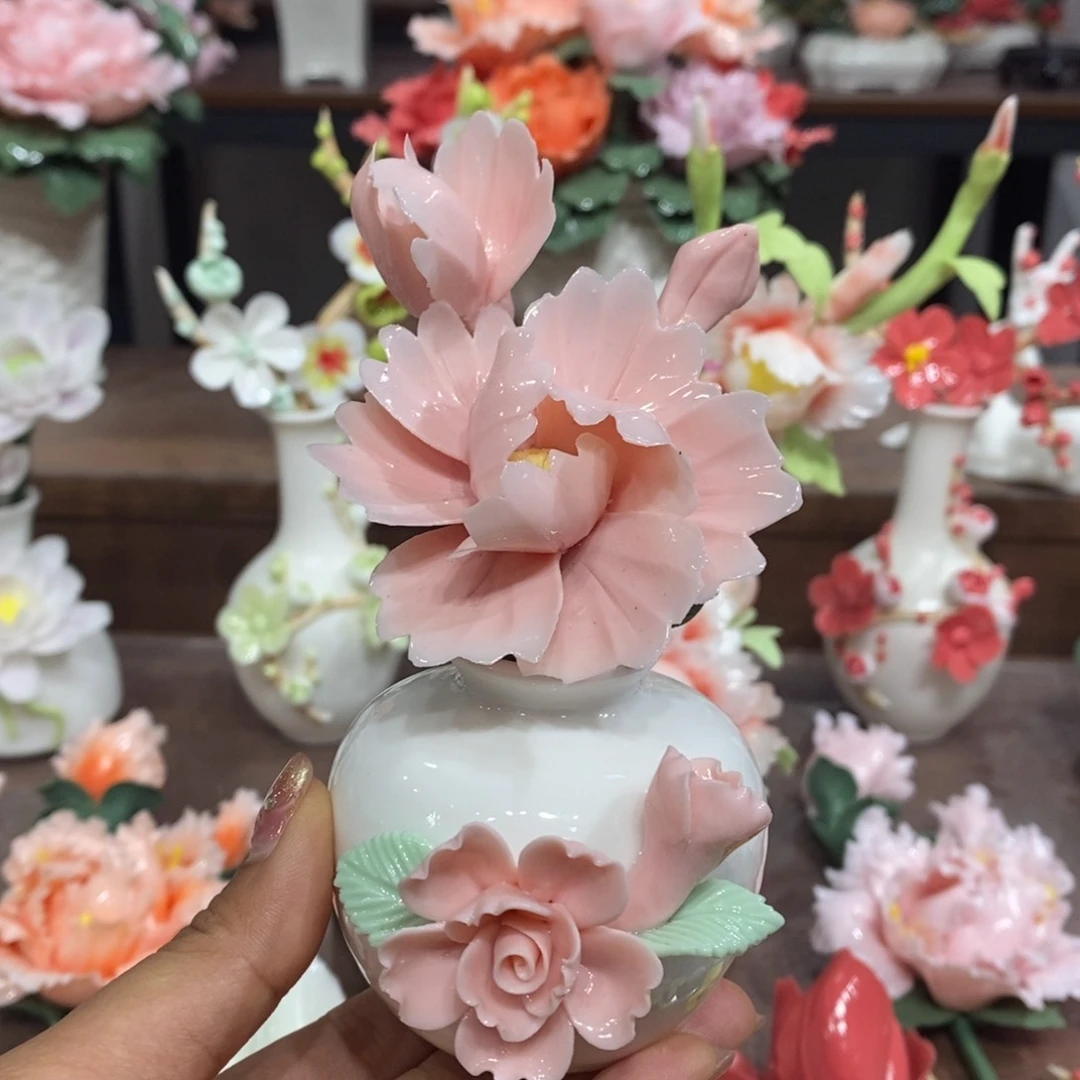 瓷片陶瓷工艺品摆件