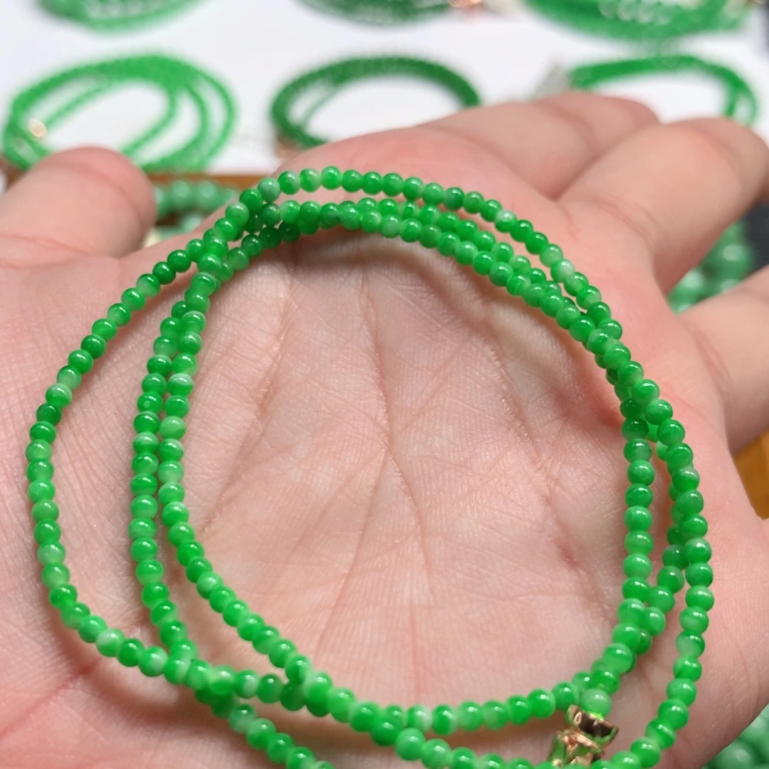 未镶嵌手链翡翠翡翠