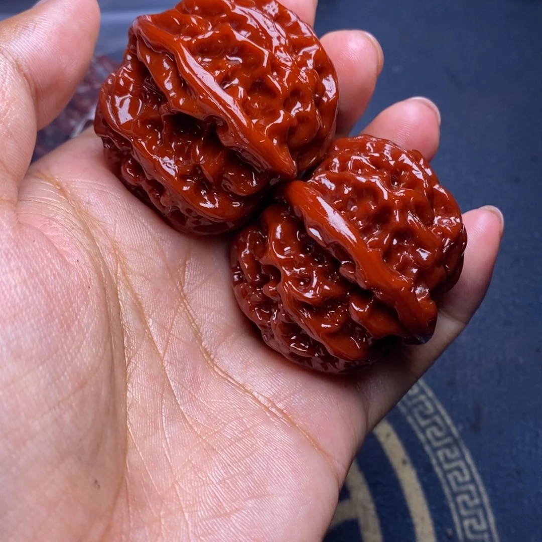 文玩核桃吊坠苹果园 42