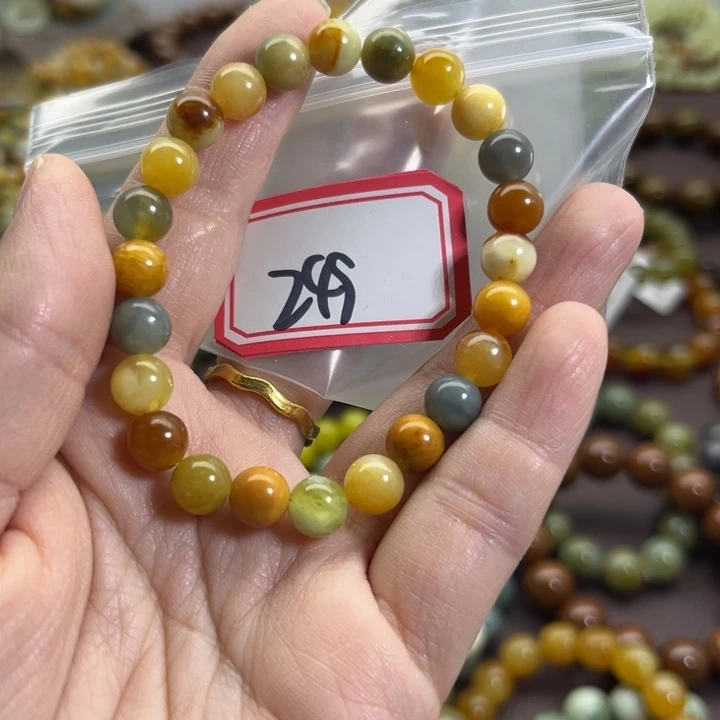 蛇纹石玉未镶嵌手链