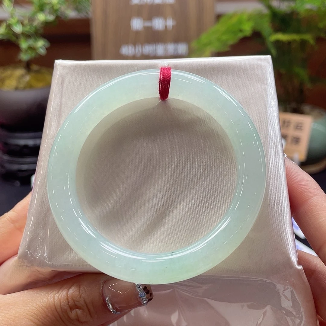 翡翠未镶嵌手镯17 号