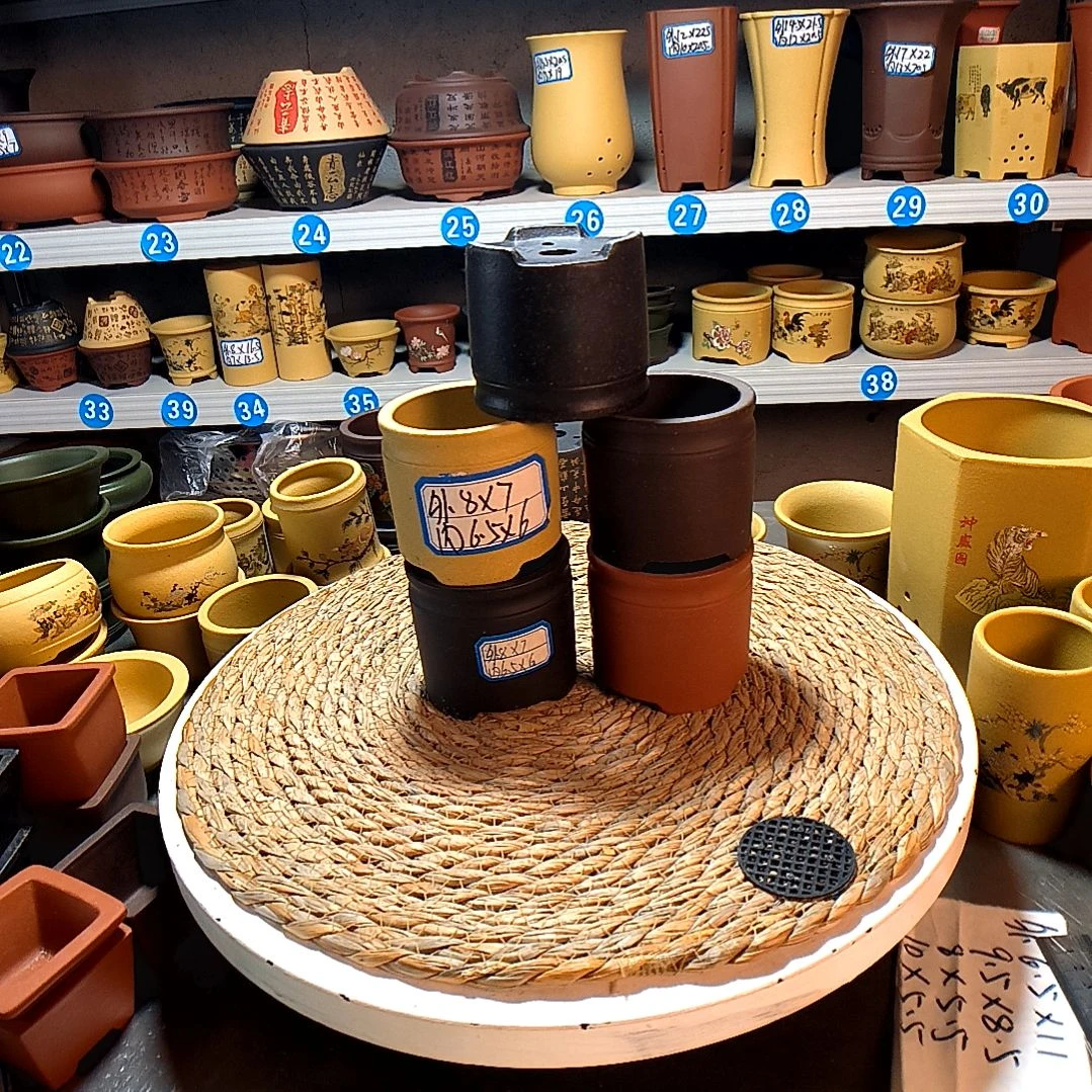 宜兴紫砂紫砂花盆花盆