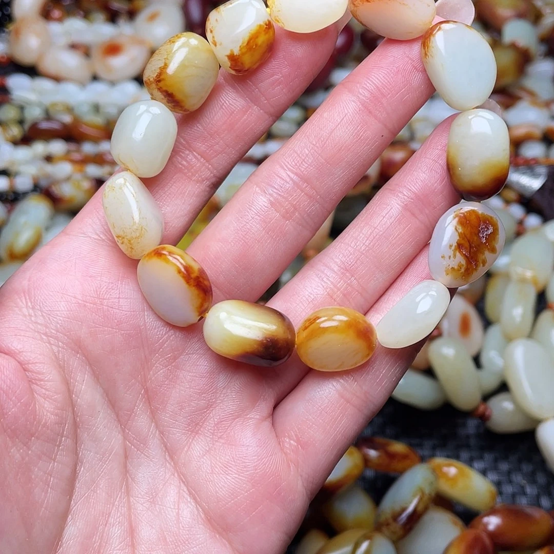 手串未镶嵌和田玉不****火