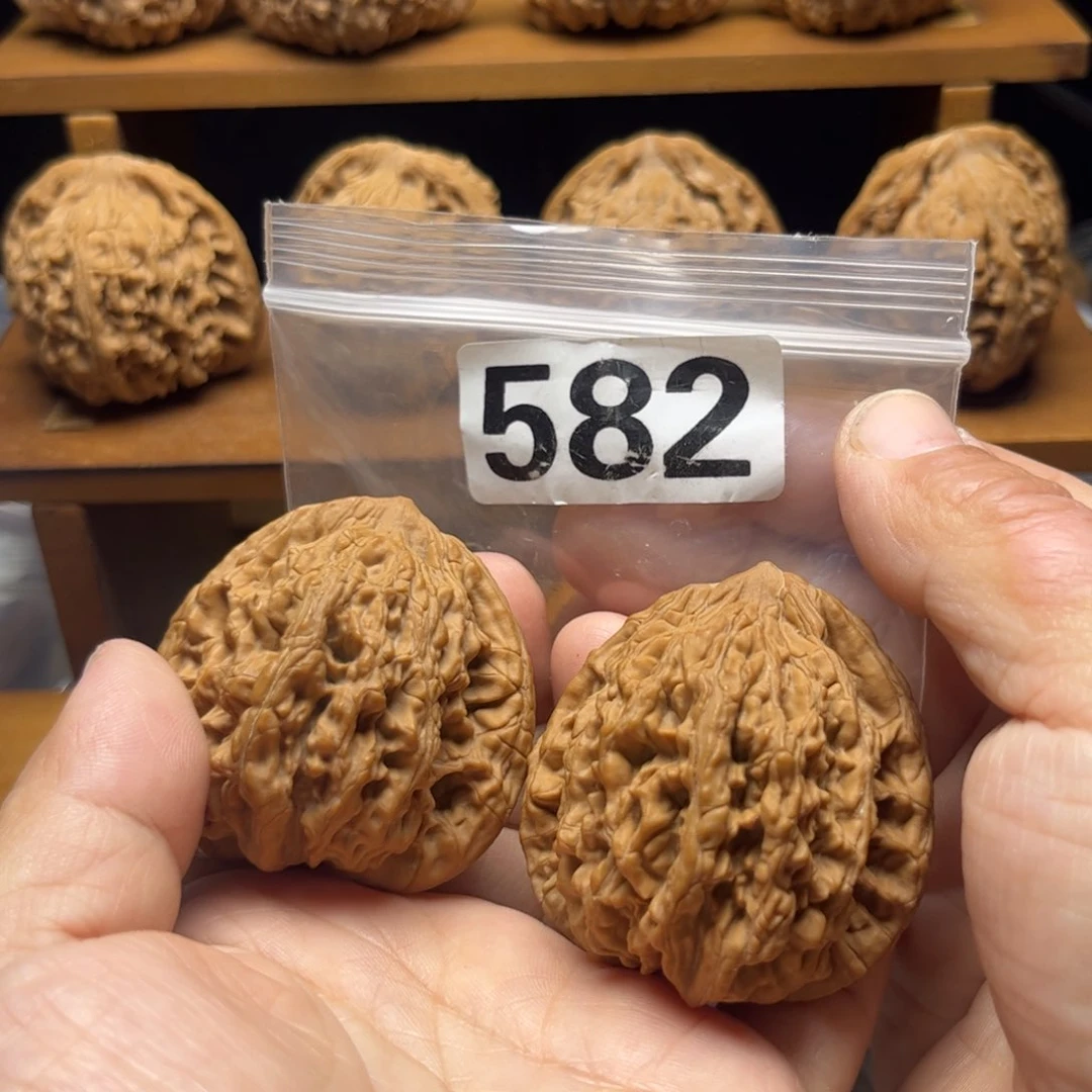 吊坠文玩核桃虎头44