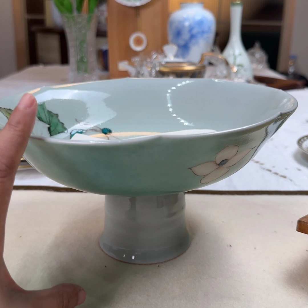 瓷片暖阳大叔海外瓷器