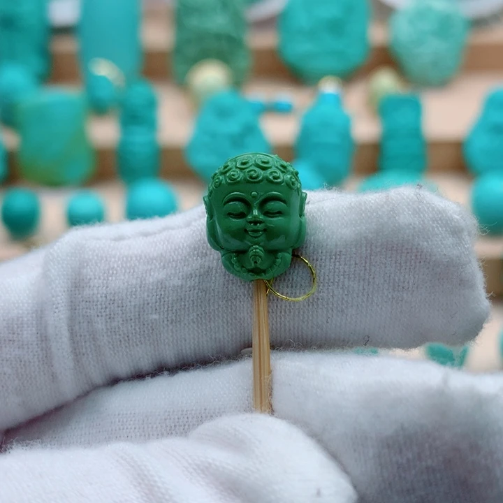 绿松石未镶嵌配饰