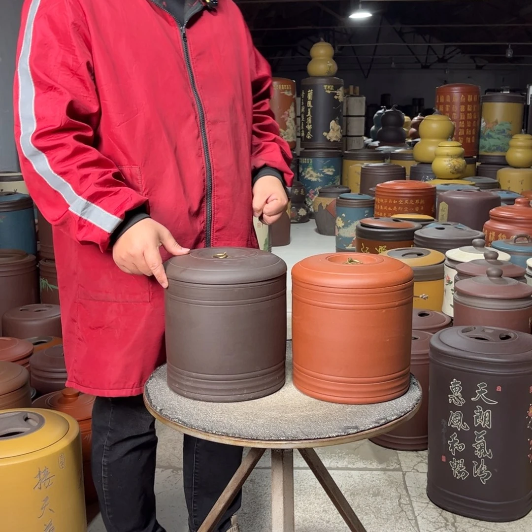 紫砂茶叶罐茶叶罐