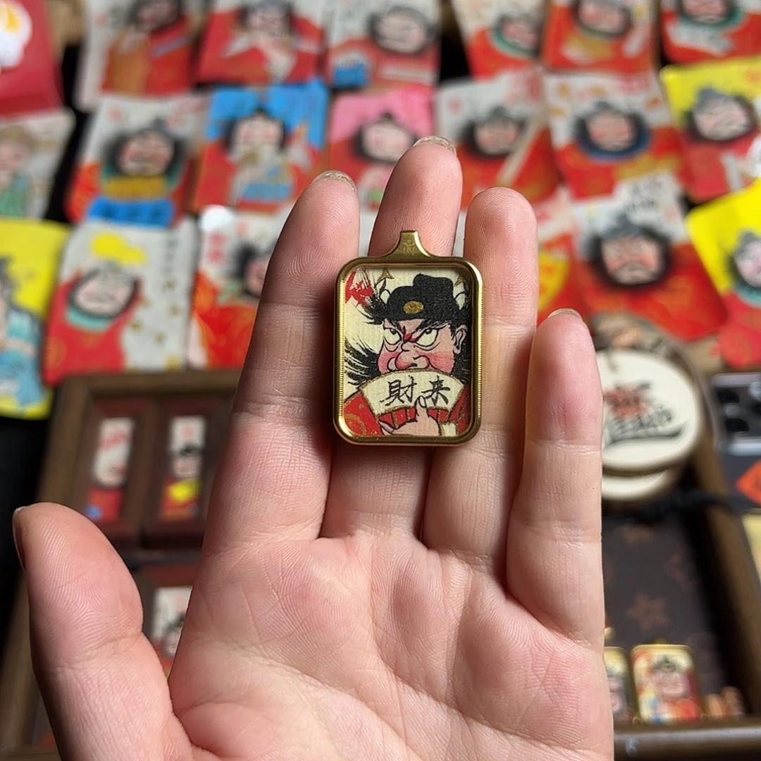 贝*纯手绘钟馗文创画