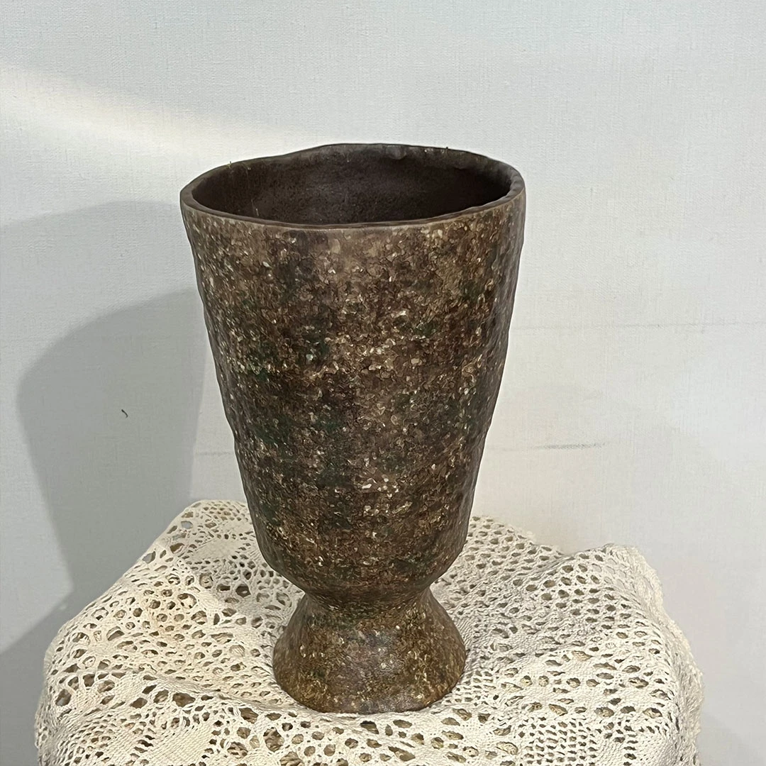 【丛林•秘境花瓶】手工复古怀旧客厅摆件民宿禅意侘寂风插花瓶