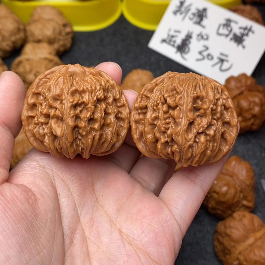 文玩核桃把件南***海四座楼狮子头41