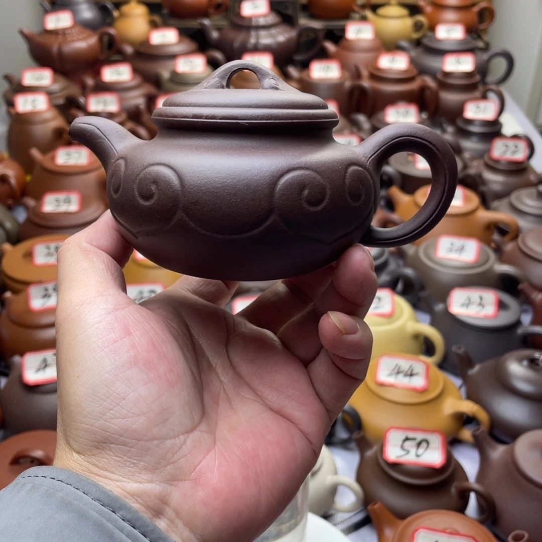 茶壶紫砂宜兴紫砂半手工