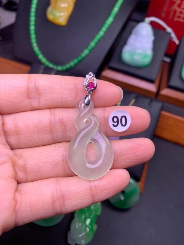 90冰飘花百搭吊坠