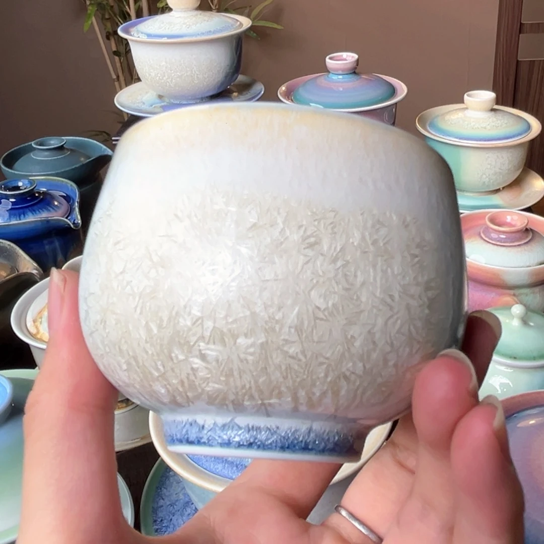 杯景德镇纯手工柴烧茶器