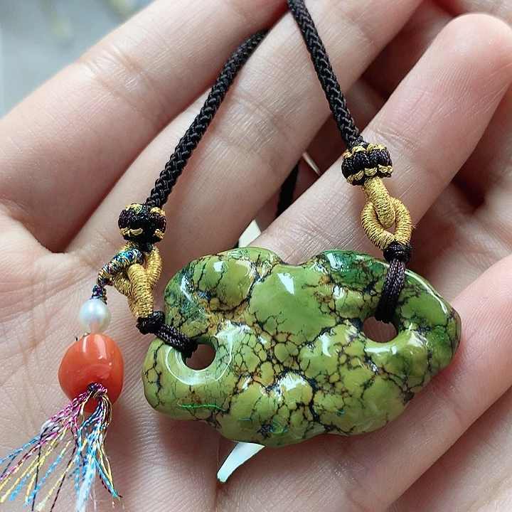 未镶嵌绿松石珠宝奇石