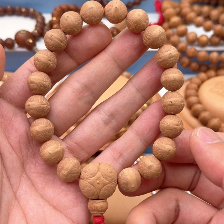 凤眼菩提手串12实心籽