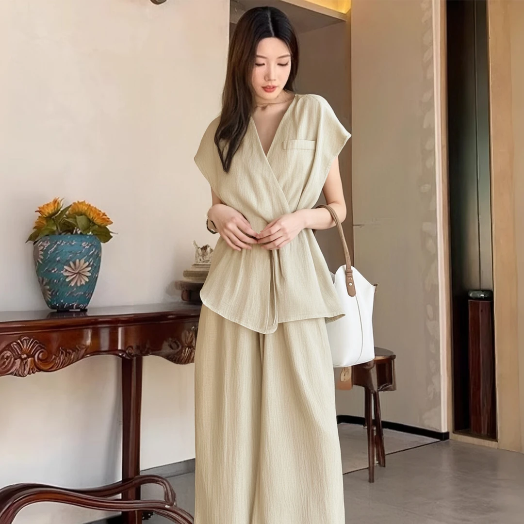 C【两件套】【有里布】【送腰带】高智感通勤办公室通勤时尚套装女D2469